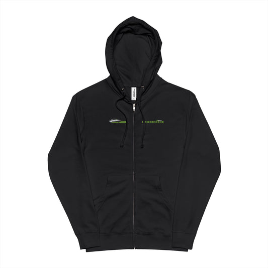 Drive Green Zip Hoodie
