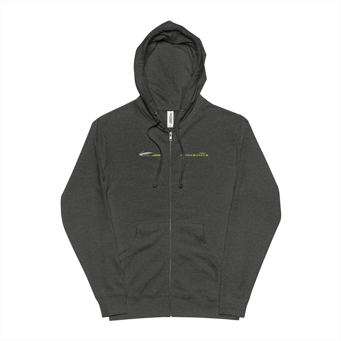 Drive Green Zip Hoodie