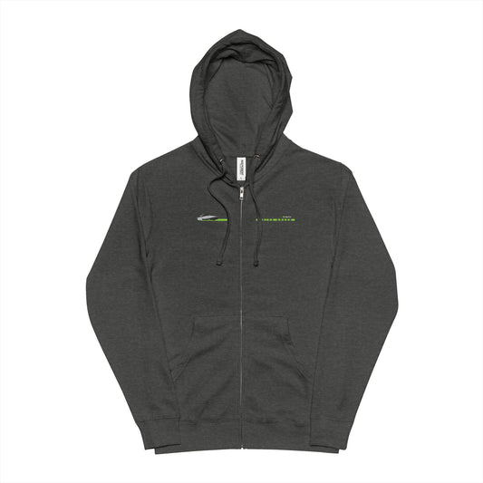 Drive Green Zip Hoodie