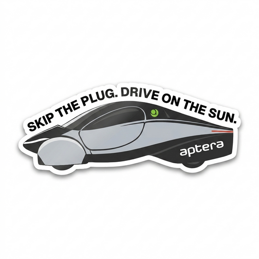 Aptera Vehicle Sticker